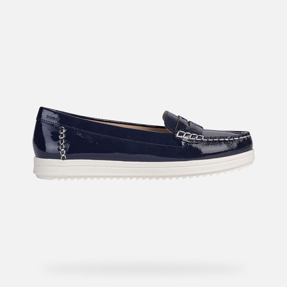 Mocassins Geox Senhora Azuis - Genova - SCYOF2608
